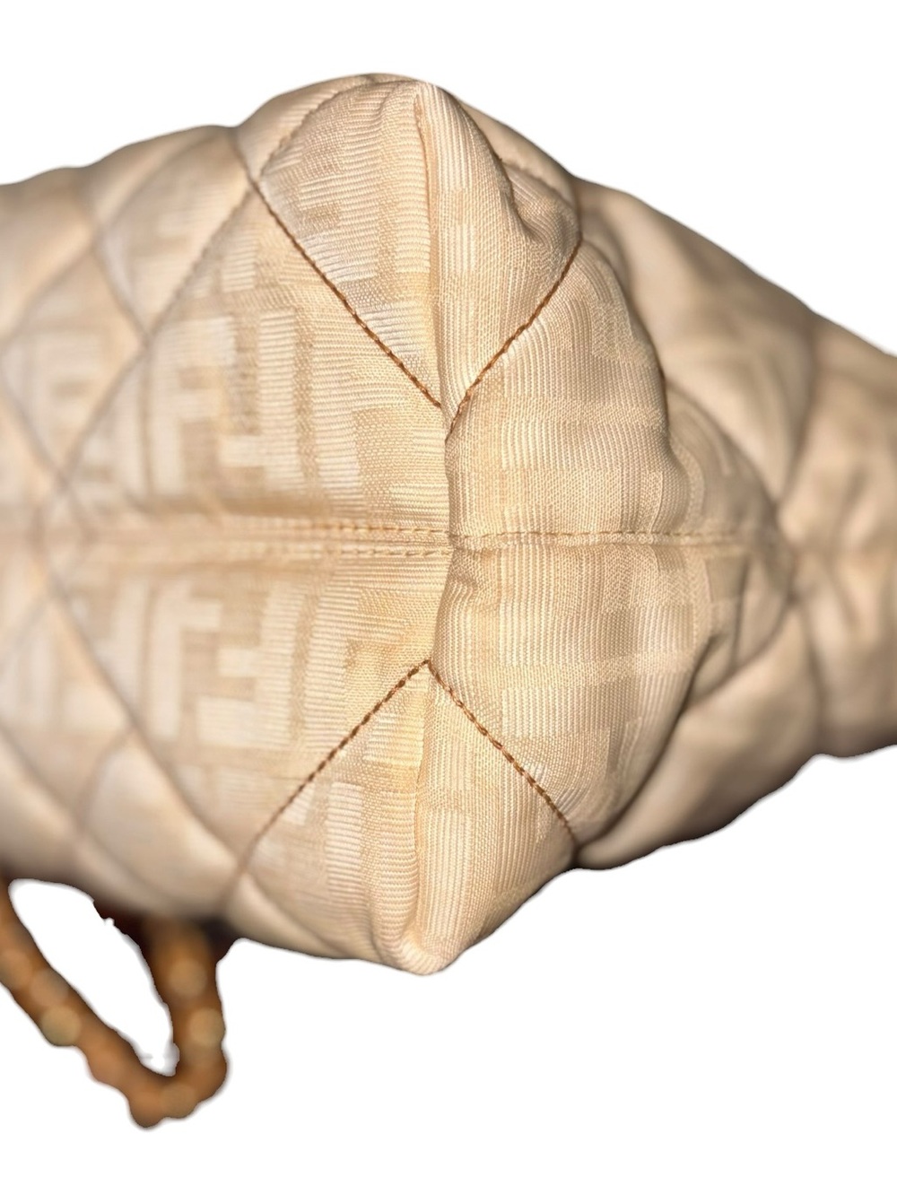 Fendi Zucca Quilted Roll Tote. - Picture 9 of 15